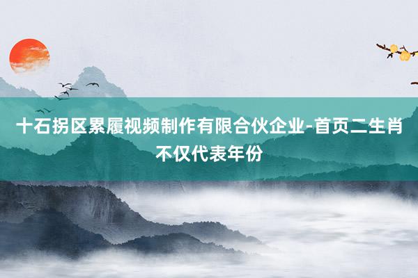 十石拐区累履视频制作有限合伙企业-首页二生肖不仅代表年份